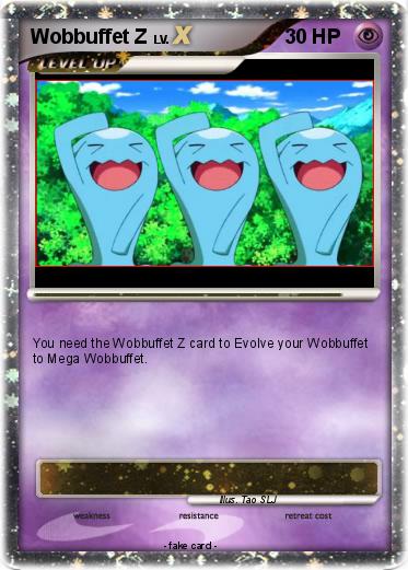 Pokemon Wobbuffet Z