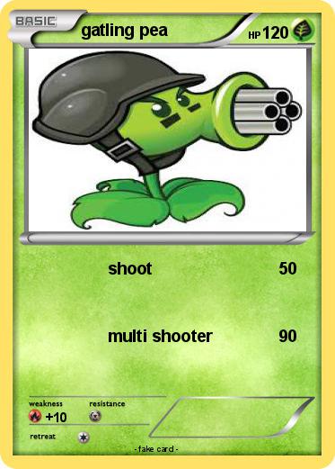 Pokemon gatling pea
