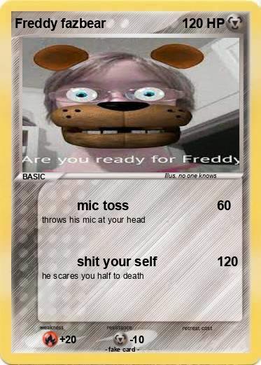 Pokemon Freddy fazbear