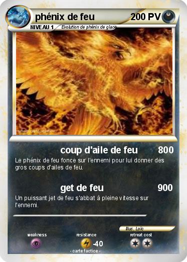 Pokemon phénix de feu