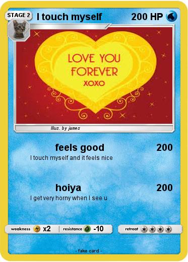 Pokemon I touch myself