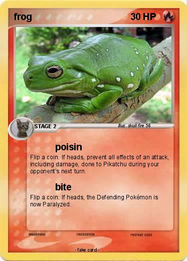 Pokemon frog