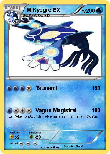 Pokemon M Kyogre EX