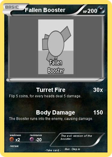 Pokemon Fallen Booster