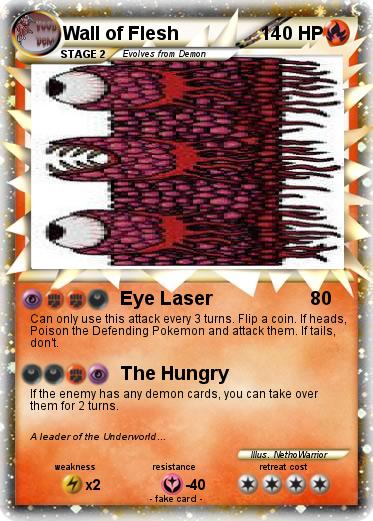 Pokemon Wall of Flesh