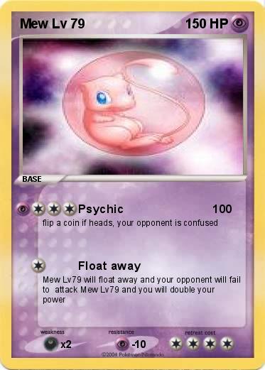 Pokemon Mew Lv 79