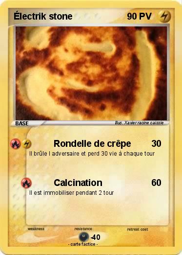 Pokemon Électrik stone