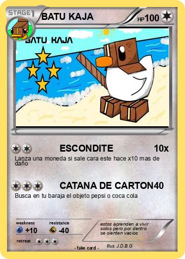 Pokemon BATU KAJA