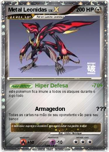 Pokemon Metal Leonidas