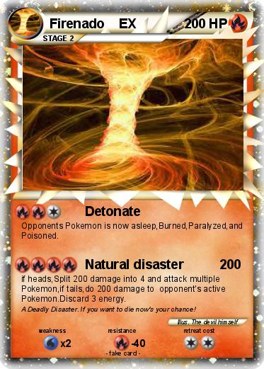 Pokemon Firenado    EX