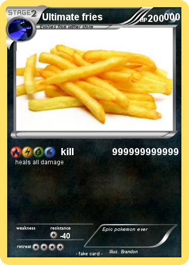 Pokemon Ultimate fries                        000