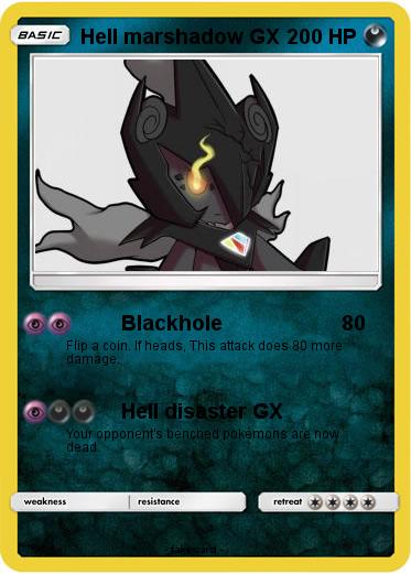 Pokemon Hell marshadow GX