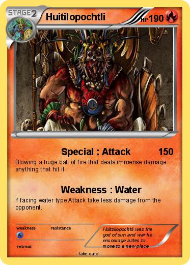 Pokemon Huitilopochtli