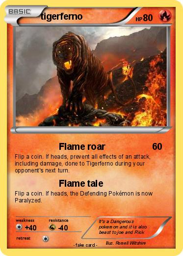 Pokemon tigerferno