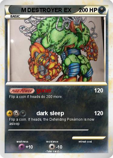 Pokemon M DESTROYER EX