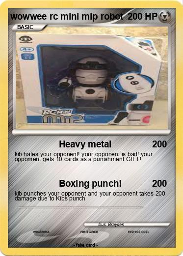 Pokemon wowwee rc mini mip robot