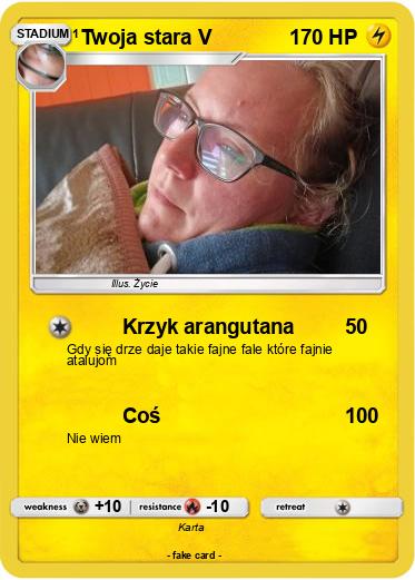 Pokemon Twoja stara V