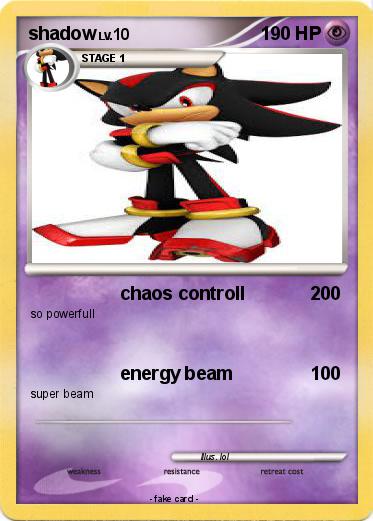 Pokemon shadow