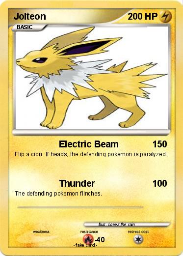 Pokemon Jolteon