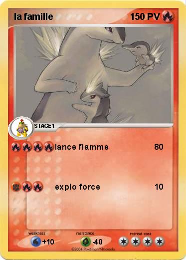 Pokemon la famille