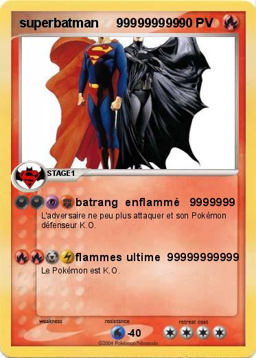 Pokemon superbatman     999999999