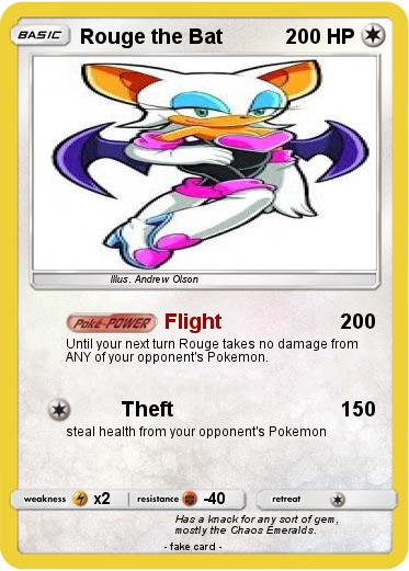 Pokemon Rouge the Bat