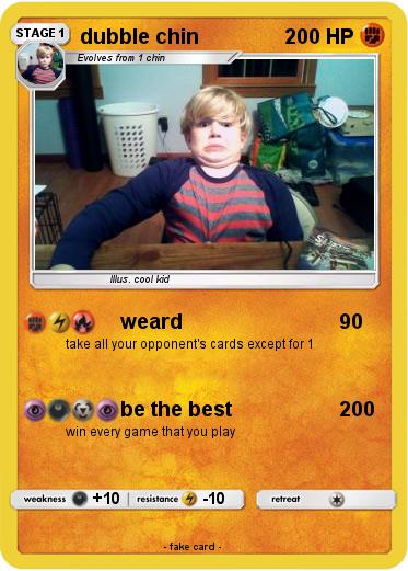 Pokemon dubble chin