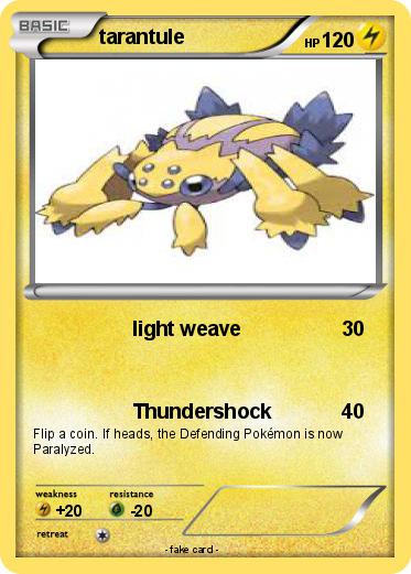 Pokemon tarantule