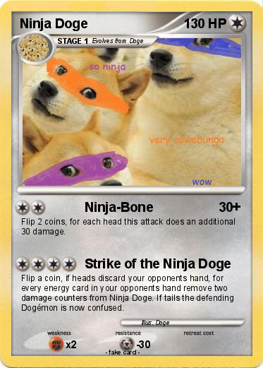 Pokemon Ninja Doge
