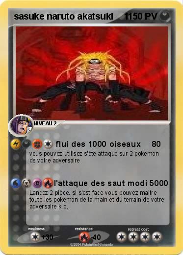 Pokemon sasuke naruto akatsuki    1