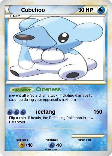 Pokemon Cubchoo