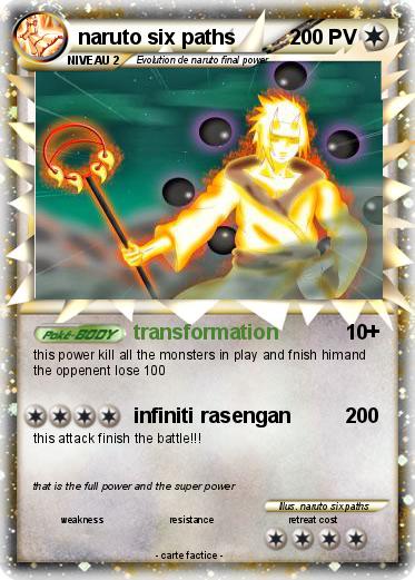 Pokemon naruto six paths