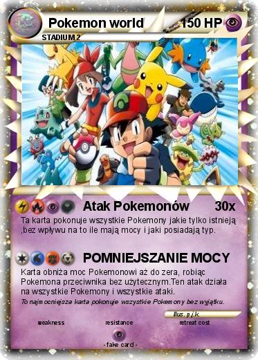 Pokemon Pokemon world