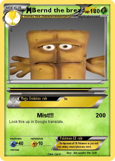 Pokemon Bernd the bread