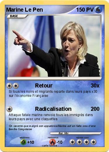 Pokemon Marine Le Pen