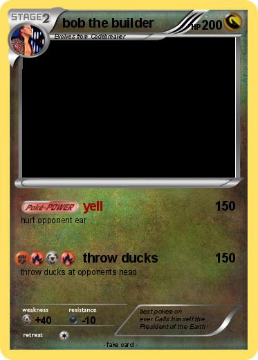 Pokemon bob the builder