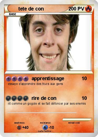 Pokemon tete de con
