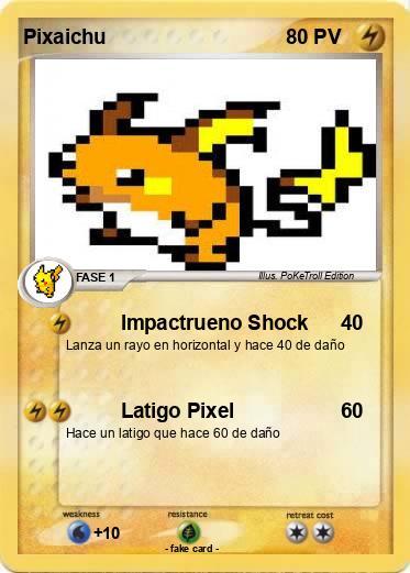 Pokemon Pixaichu