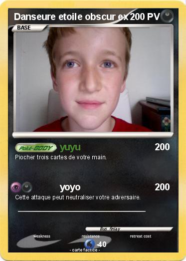 Pokemon Danseure etoile obscur ex