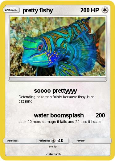 Pokemon pretty fishy