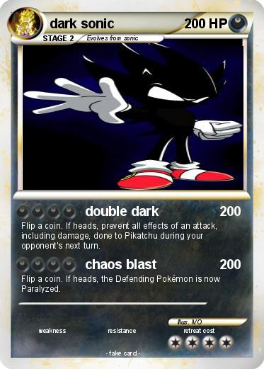 Pokemon dark sonic