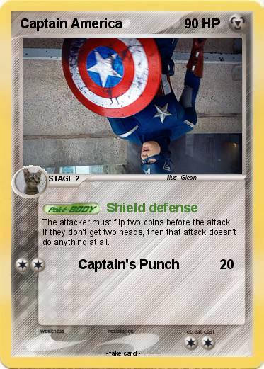 Pokemon Captain America