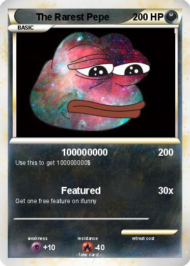 Pokemon The Rarest Pepe