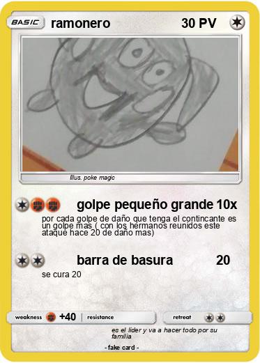 Pokemon ramonero