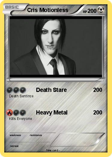 Pokemon Cris Motionless