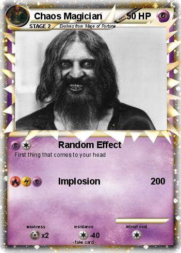 Pokemon Chaos Magician