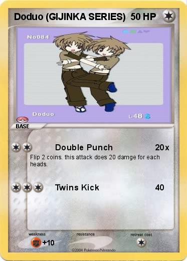 Pokemon Doduo (GIJINKA SERIES)