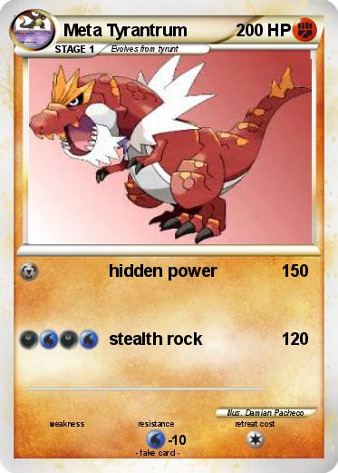 Pokemon Meta Tyrantrum