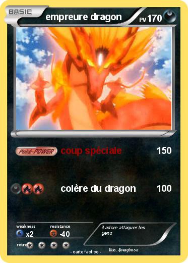 Pokemon empreure dragon