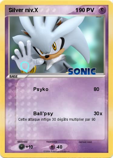 Pokemon Silver niv.X                        1         